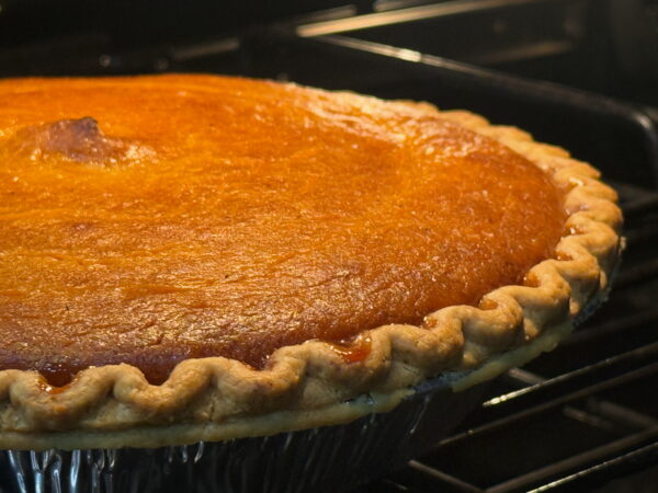 Deep Dish Sweet Potato Pie